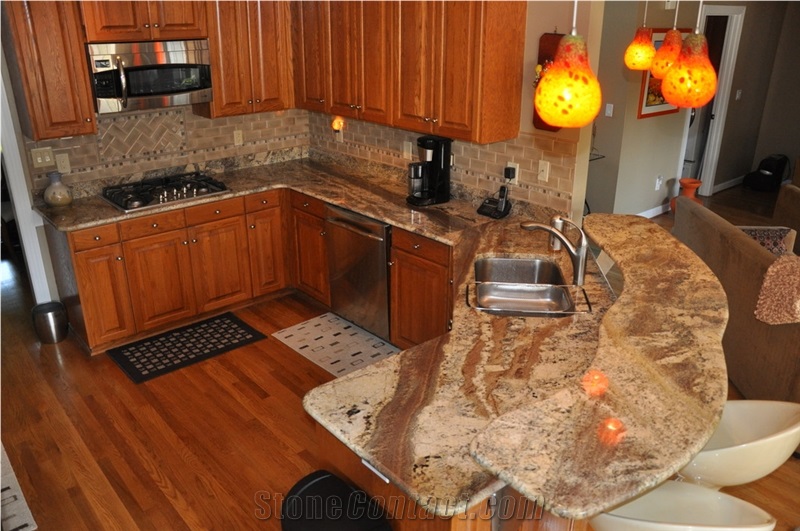 Bordeaux River Granite Finished Product