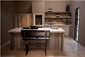 Bourgogne Grey Limestone Finished Product