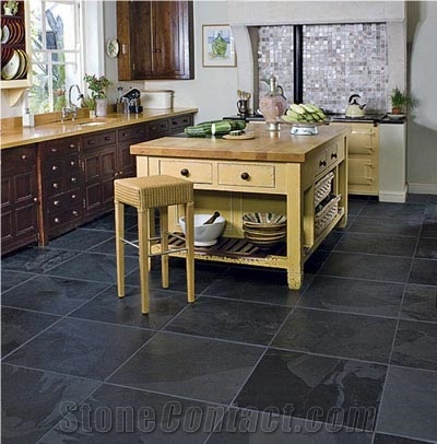 Brazilian Black Slate Finished Product