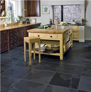 Brazilian Black Slate Finished Product