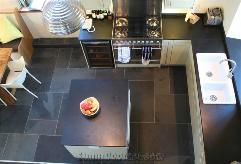 Brazilian Black Slate Finished Product