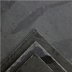 Brazilian Black Slate Slab