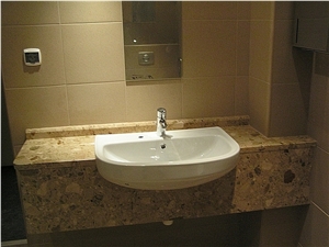 Breccia Aurora Marble Finished Product