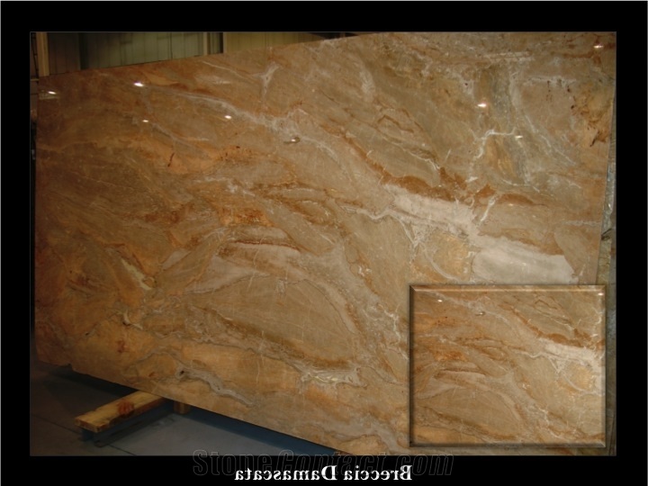 Breccia Damascata Marble Slab