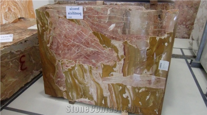 Breccia Pontificia Slab