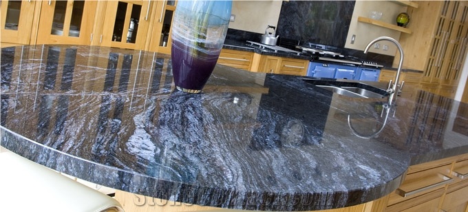 Bros Blue Granite Finished Product