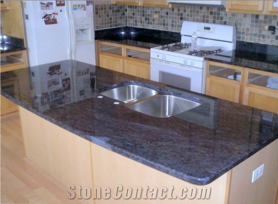 Bros Blue Granite Finished Product