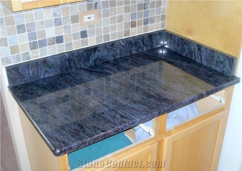 Bros Blue Granite Finished Product