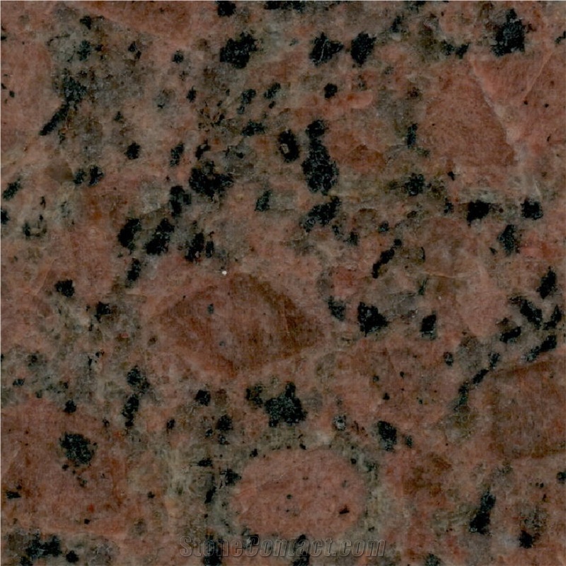 Brown Rose Granite Tile