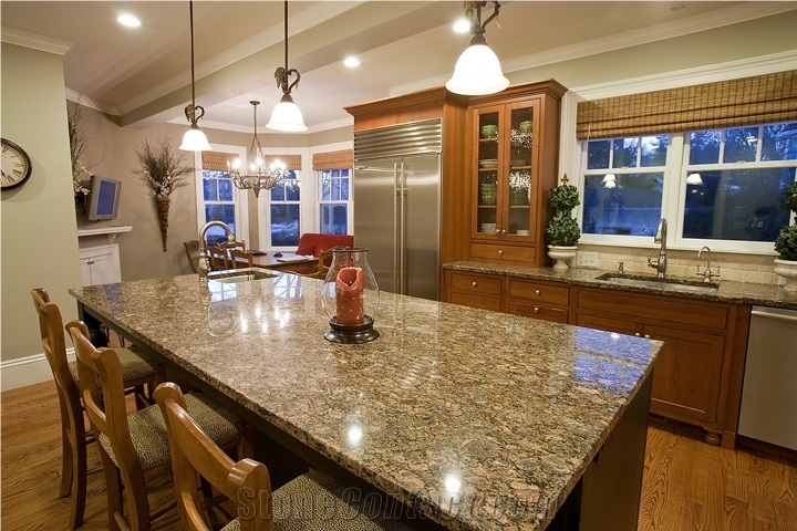 Brownie Granite Finished Product