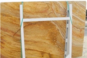 Byzantine Gold Travertine Slab