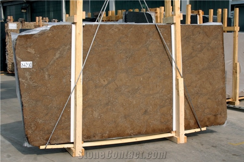 Caesar Brown Marble Slab