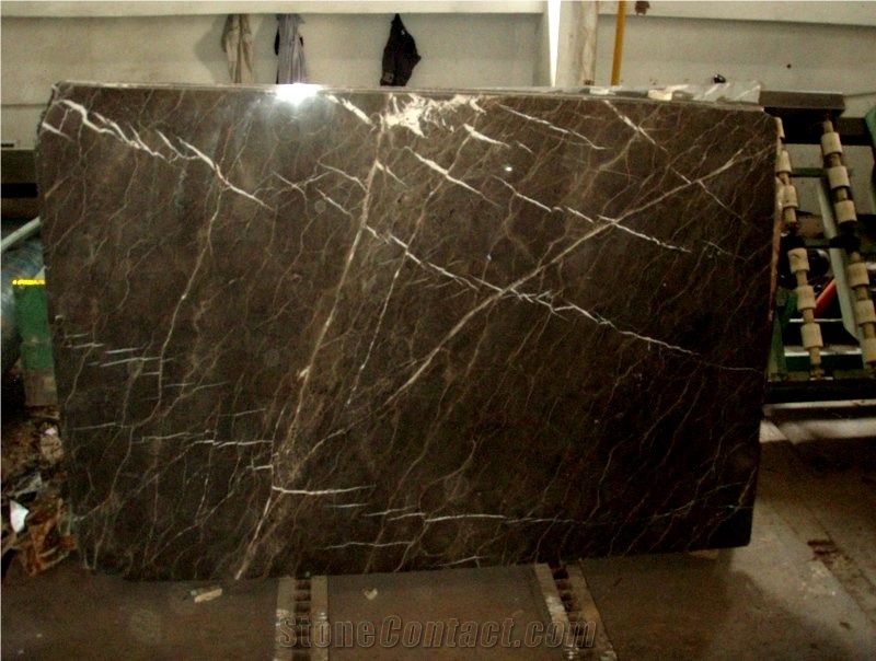 Caffe Brown Marble Slab
