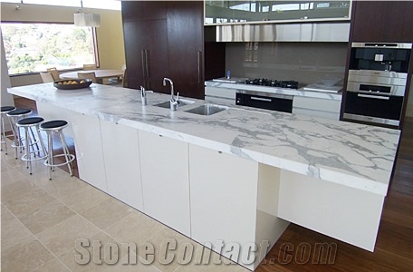 Calacatta Carrara Marble Finished Product