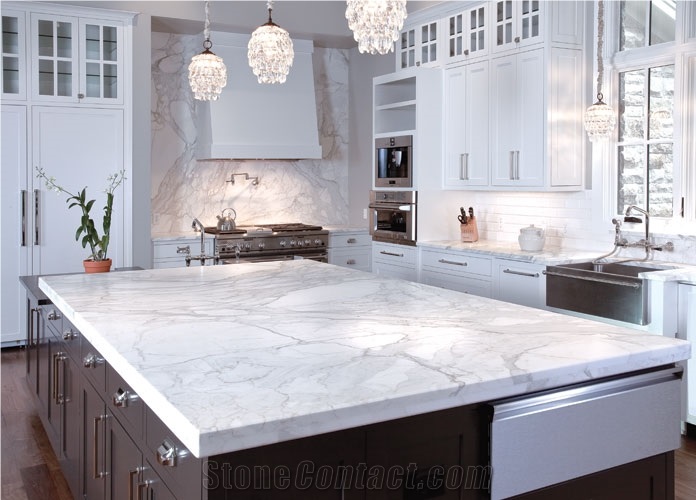 Calacatta Carrara Marble Finished Product