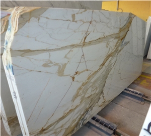 Calacatta Gold Marble Slab