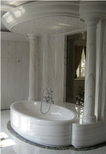 Calacatta Manhattan Marble Finished Product