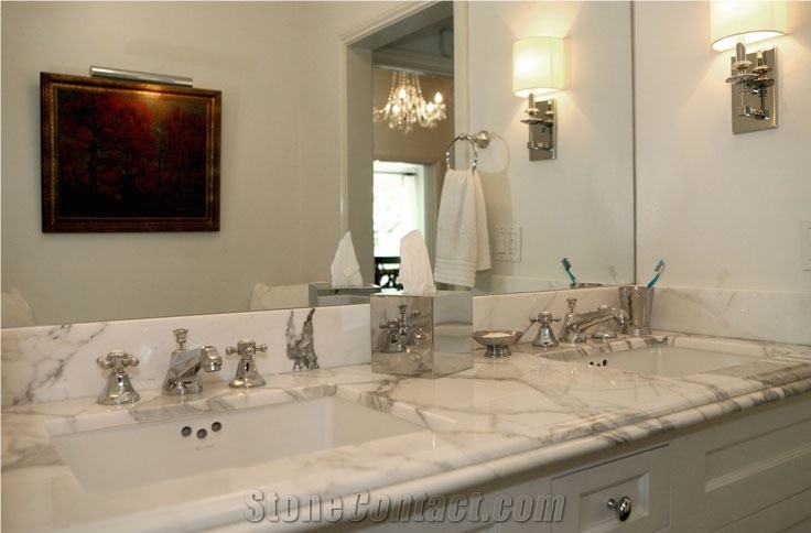 Calcutta Gold Marble Finished Product