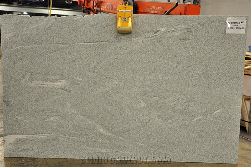 Cambridge White Granite Slab