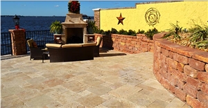 Canyon Travertine Finished Product