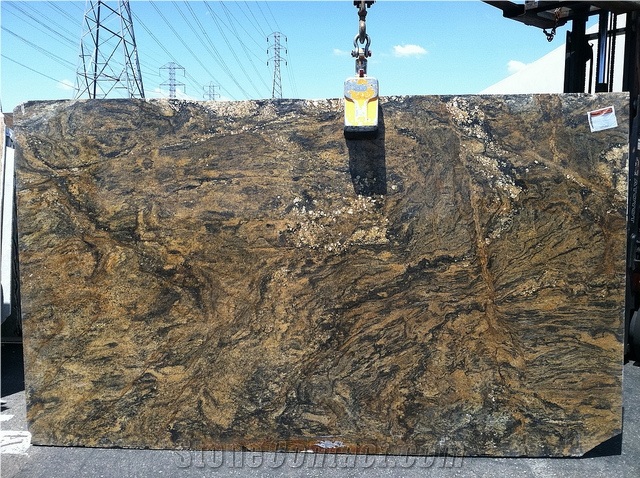Caramel Fantastico Granite Slab