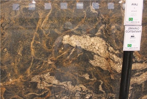 Caramel Fantastico Granite Slab