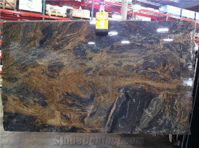 Caramel Fantastico Granite Slab