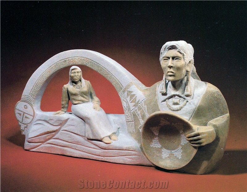 Carlotta Seafoam Alabaster Finished Product