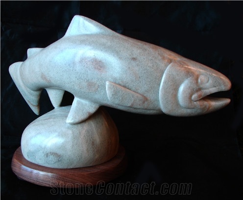 Carlotta Seafoam Alabaster Finished Product