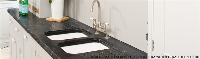 Carlow Blue Limestone Finished Product