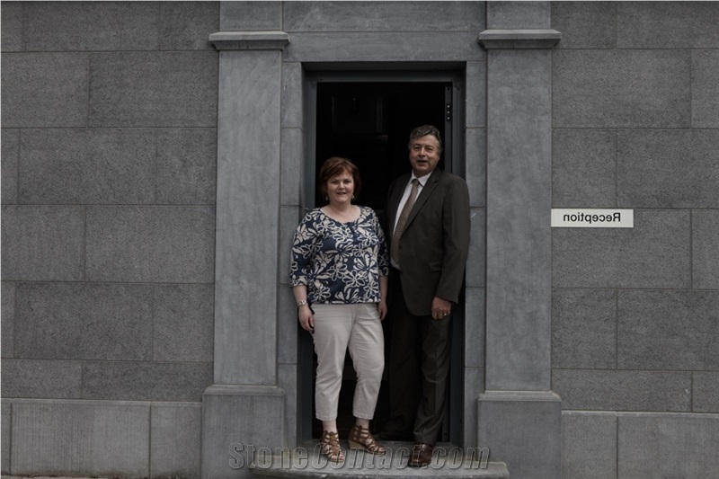 Carlow Blue Limestone Finished Product