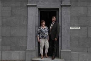 Carlow Blue Limestone Finished Product