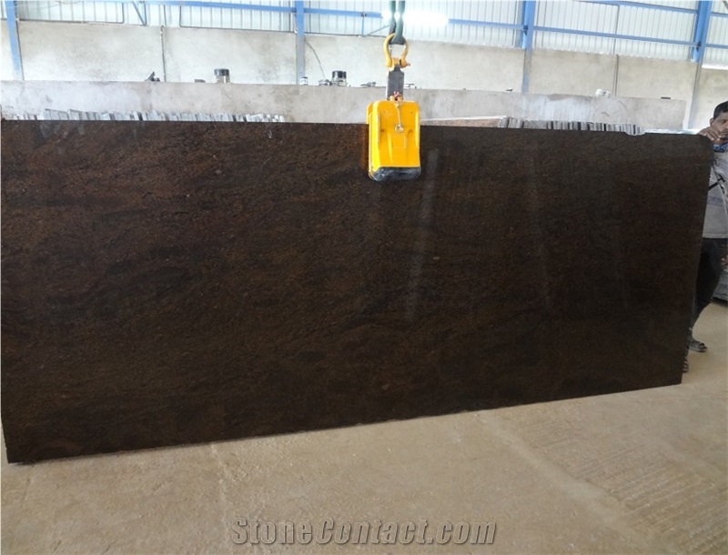 Cheetah Brown Granite Slab