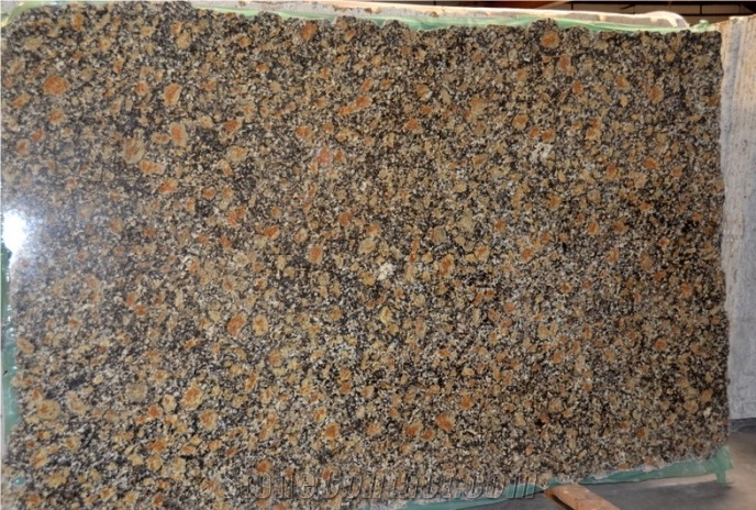 Cheetah Brown Granite Slab