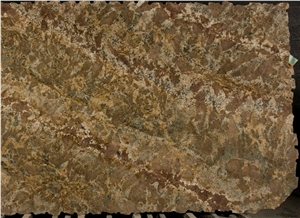 Cherry Chocolate Granite Slab