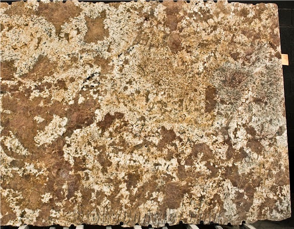 Cherry Chocolate Granite Slab