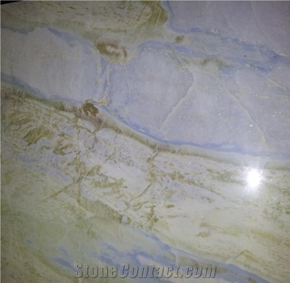 China Blue River Marble Finished Product
