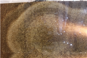 China Golden Brown Onyx Slab