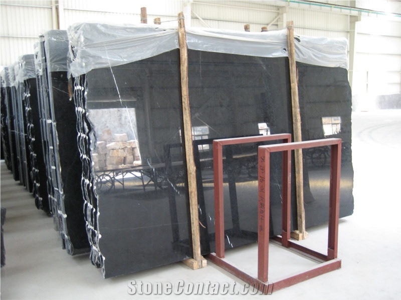 China Marquina Marble Slab