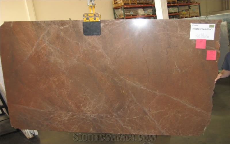Chocolate Brown Granite Slab