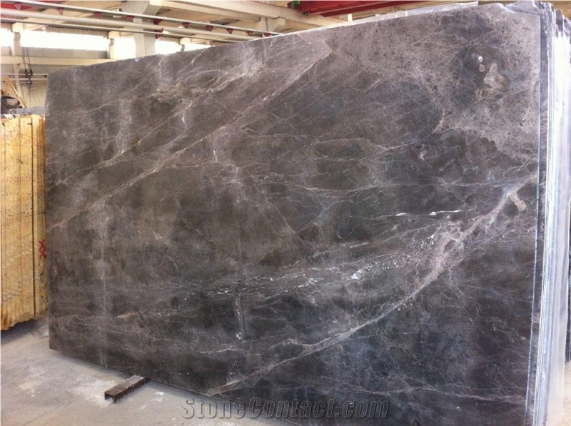 Claros Grey Marble Slab