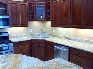 Colonial Cream Granite Finished Product