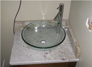 Colonial Cream Granite Finished Product