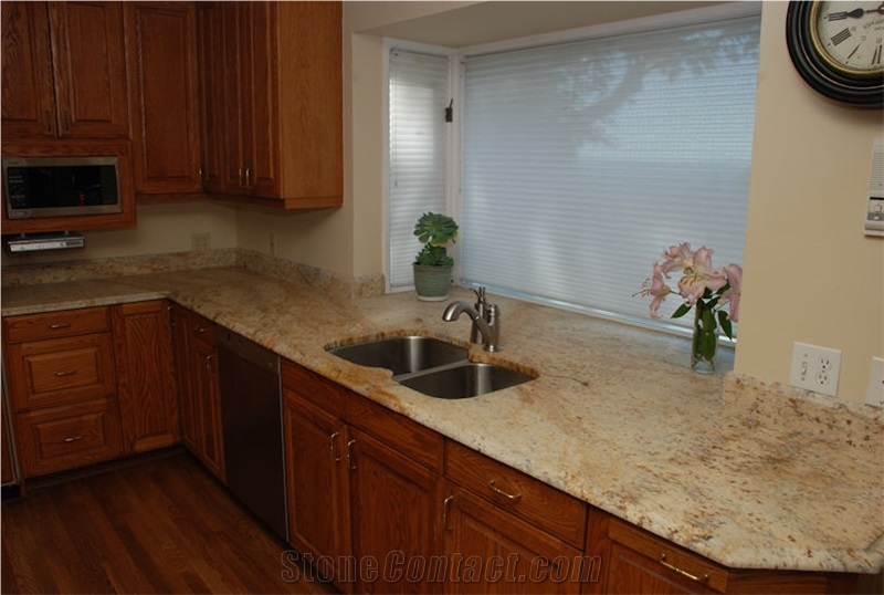 Colonial Cream Granite Finished Product