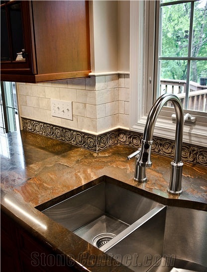 Copper Dune Quartzite Finished Product