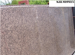 Copper Silk Granite Slab