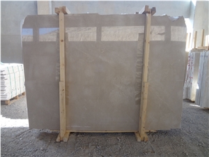 Cream Cloudy Marble Slab