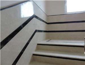 Crema Barla Marble Finished Product