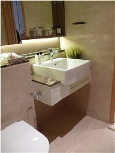 Crema Barla Marble Finished Product