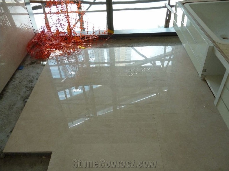Crema Barla Marble Finished Product